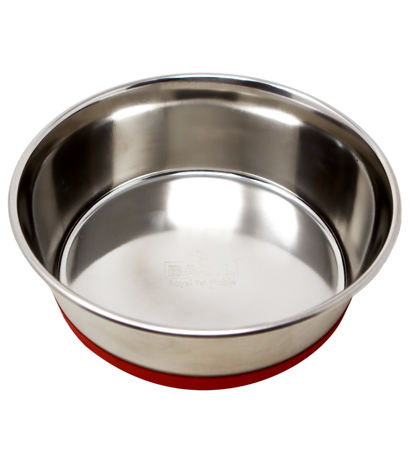 Basil Heavy Dish Bowl with Silicon Base (M)