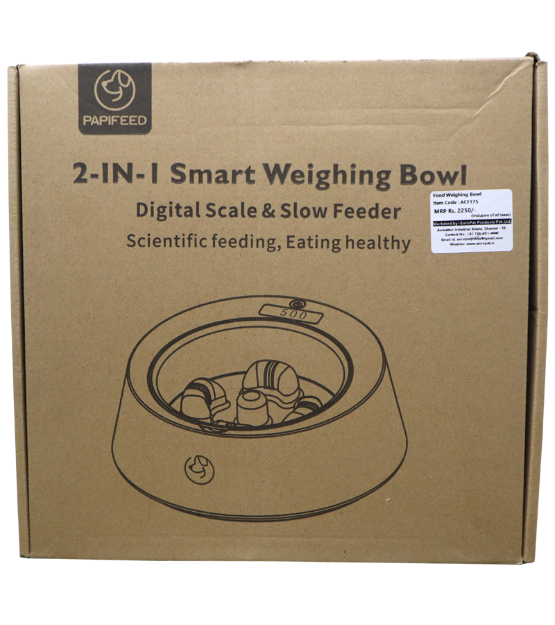 Food Weighing Bowl