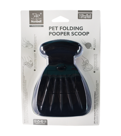 Nunbell Pet Folding Poop Scooper