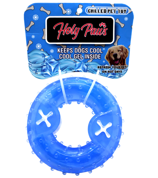 Holy Paws Cool Ring With Treat Dispenser