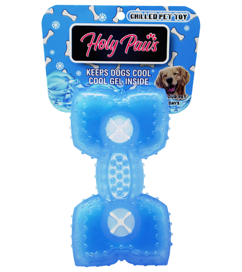 Holy Paws Cool Bone With Treat Dispenser