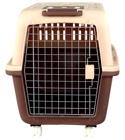 Nunbell Plastic Pet Carrier w/ Handle (32")