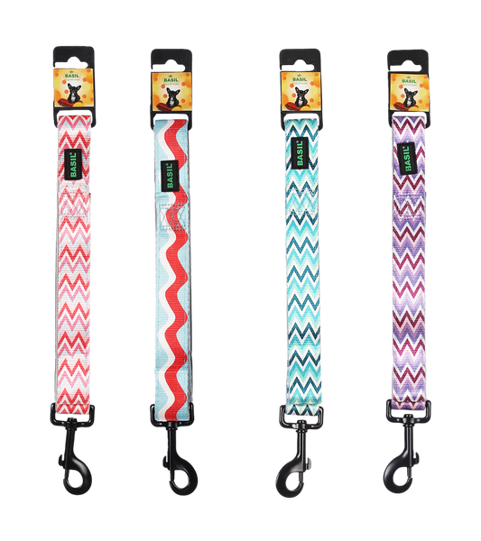 Basil Padded Printed Leash (Small)