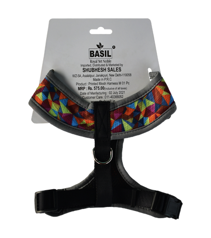 Basil Printed Mesh Harness (Medium)