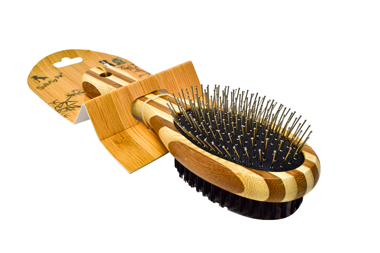 Bamboo Pin Brush - Medium