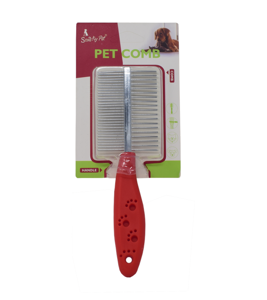 Plastic Handle Comb - Double