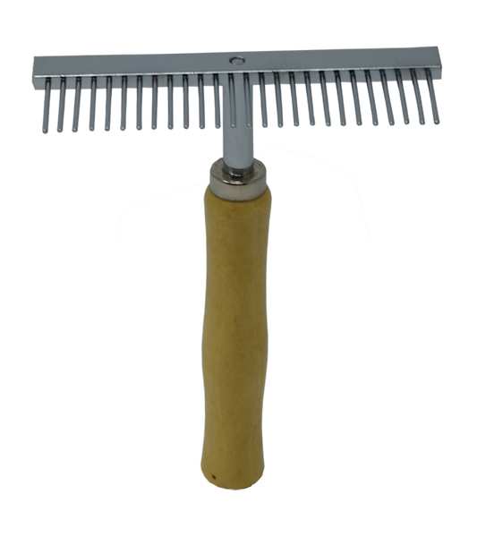 Wooden Handle Comb - T-Shape