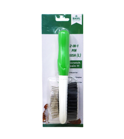 Basil Comb 2 in 1 Pin Brush (L)