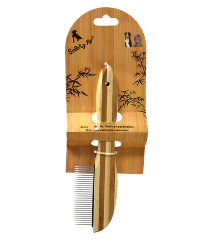 Bamboo Flat Handle Comb