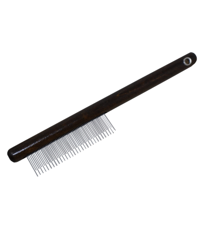 Bamboo Round Handle Comb (Short & Long Pin)