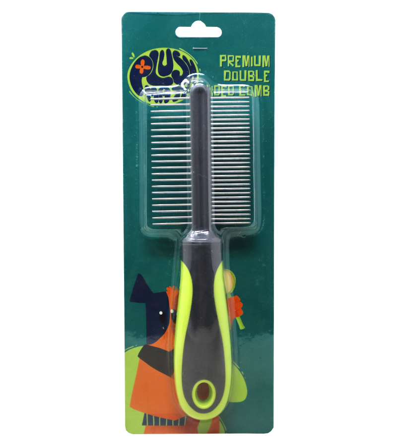 Plush Mate Premium Double Sided Comb