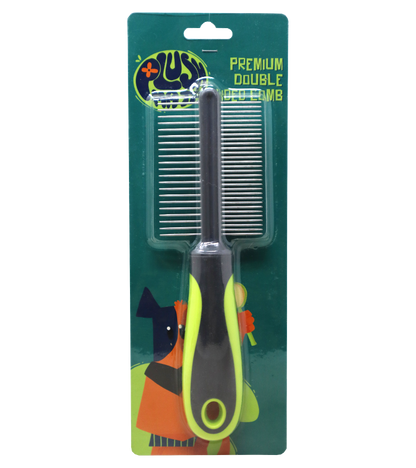 Plush Mate Premium Double Sided Comb