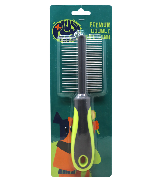 Plush Mate Premium Double Sided Comb