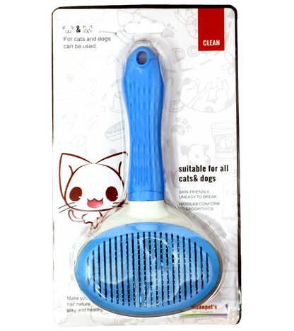 SPP Self Clean Sleeker Brush - Oval (Blister Pack)