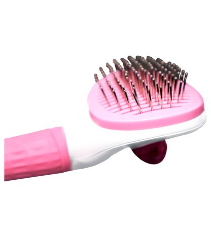 SPP Self Clean Sleeker Brush - Oval Thick Pin (Blister Pack)