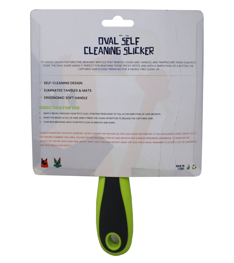 Plush Mate Self Cleaning Sleeker (Oval)