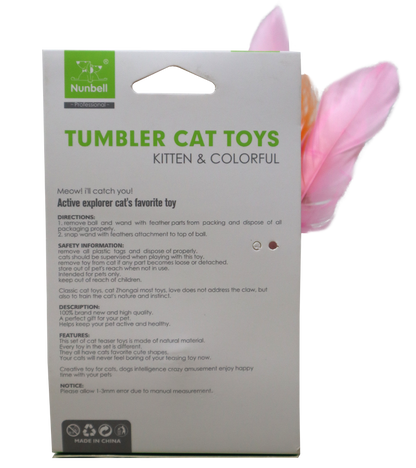 Nunbell Cat Tumbler Toy