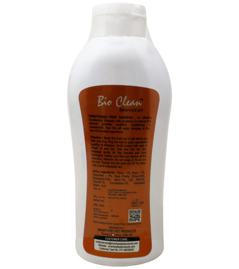 Bioclean Shampoo - 500ml (Fruit)