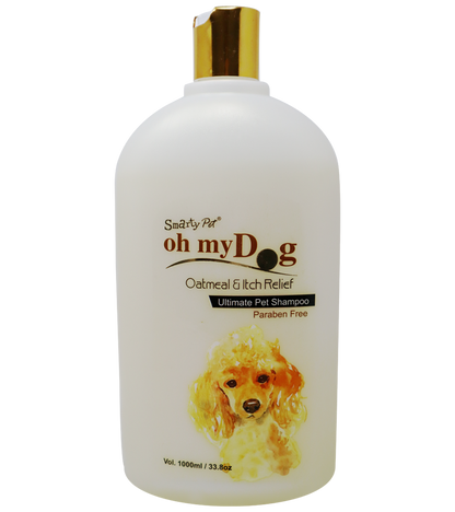 Oh My Dog Shampoo - 1000ml (Oatmeal & Itch Relief)