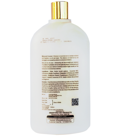 Oh My Dog Shampoo - 1000ml (Berry & Coconut)