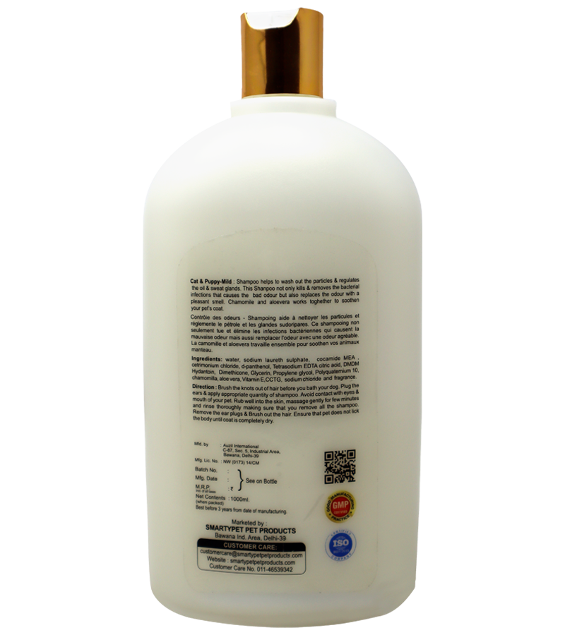 Oh My Dog Shampoo - 1000ml (Cat & Puppy-Mild)