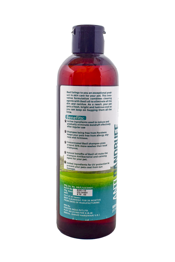 Basil Anti Dandruff Shampoo (250 ml)