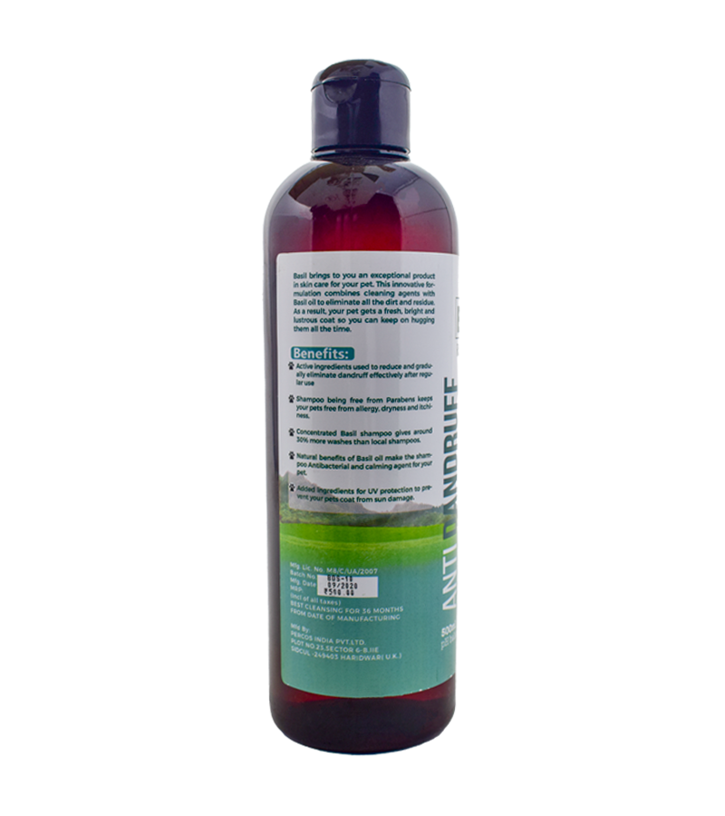 Basil Anti Dandruff Shampoo (500 ml)