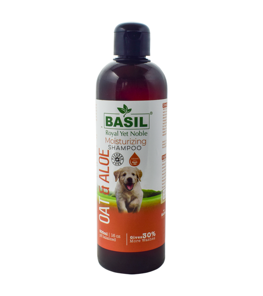 Basil Oat & Alovera Shampoo (500 ml)