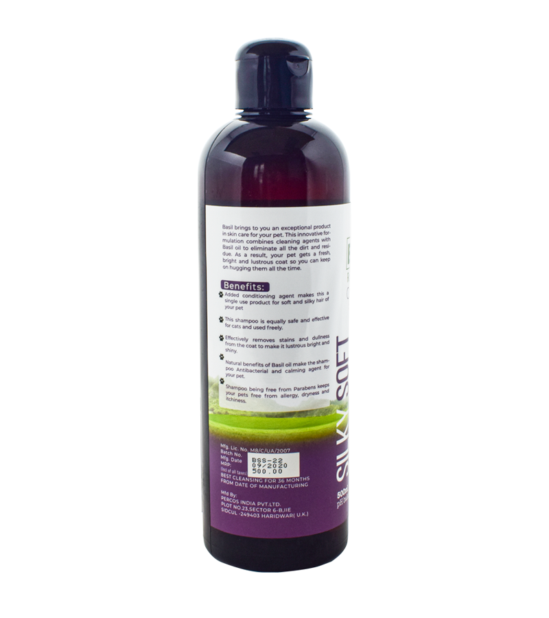 Basil Silky Soft Shampoo (500 ml)