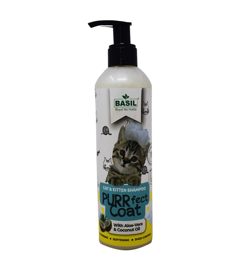 Basil Cat Shampoo (300ml)