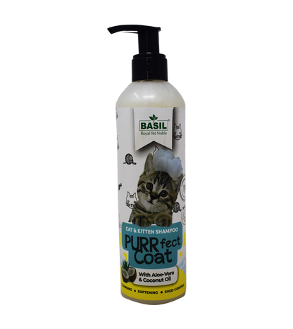 Basil Cat Shampoo (300ml)