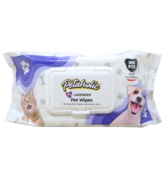 Petaholic Wet Tissue Lavender (100 Sheets)