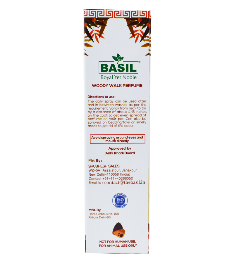 Basil Perfume Woody Walk (130ml)