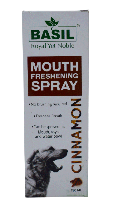 Basil Mouth Fresh Spray - Cinnamon (130ml)