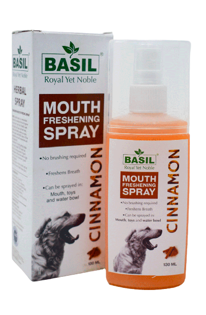 Basil Mouth Fresh Spray - Cinnamon (130ml)