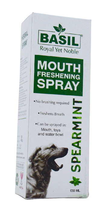 Basil Mouth Fresh Spray - Spearmint (130ml)