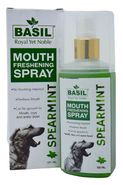 Basil Mouth Fresh Spray - Spearmint (130ml)