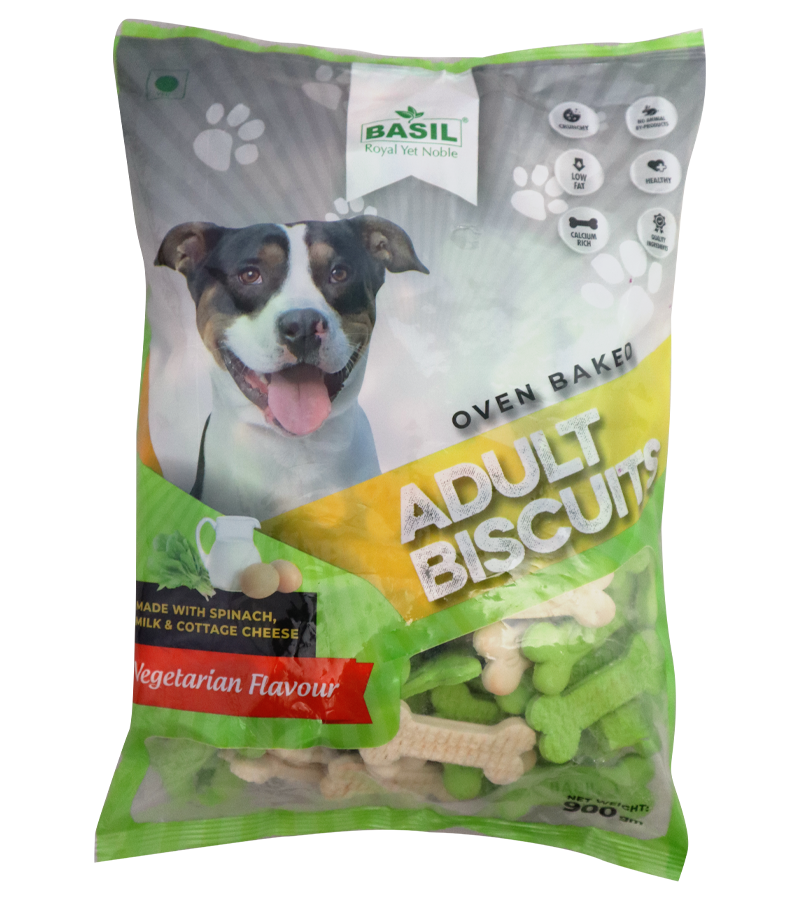 Basil Biscuits Veg Adult (900 gm)