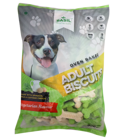 Basil Biscuits Veg Adult (900 gm)