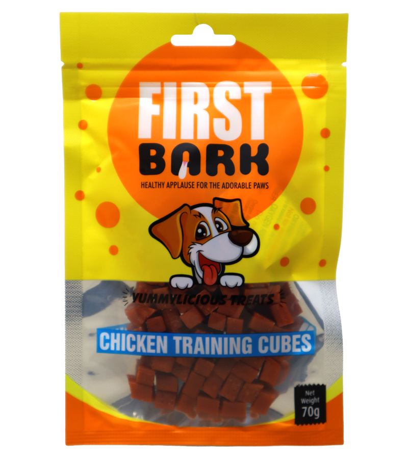 First Bark Chicken Training Cubes (70 gm)