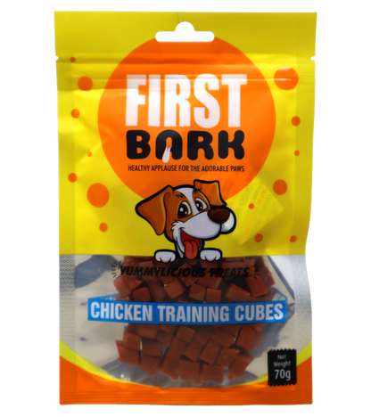 First Bark Chicken Training Cubes (70 gm)