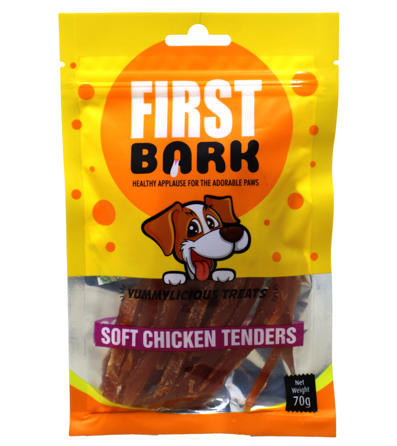 First Bark Soft Chicken Tenders (70 gm)