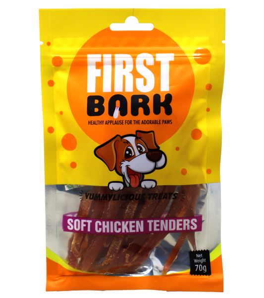 First Bark Soft Chicken Tenders (70 gm)