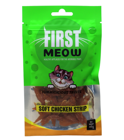 First Meow Soft Chicken Strip (40 gm)