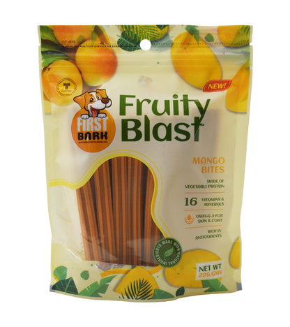 First Bark Fruity Blast Mango Bites (225 gm)