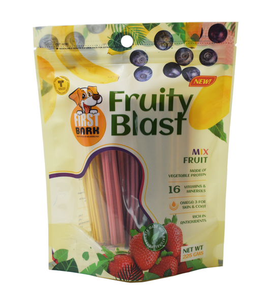 First Bark Fruity Blast Mix Fruit (225 gm)