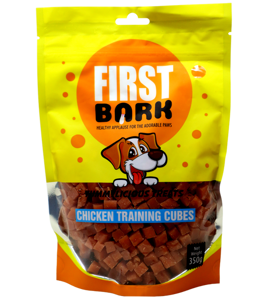 First Bark Chicken Training Cubes (350 Gm)