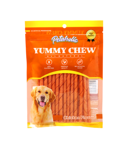 Petaholic Yummy Chew Sticks Chicken (25 in 1)