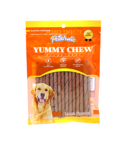 Petaholic Yummy Chew Stciks Lamb (25 in 1)