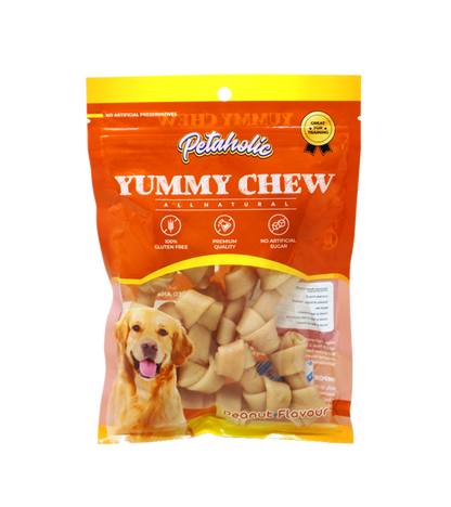 Petaholic Yummy Chew Knotted Peanut (12 in 1)